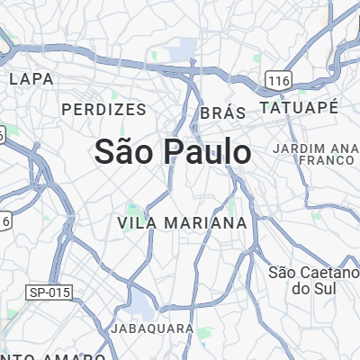 Mapa de São Paulo